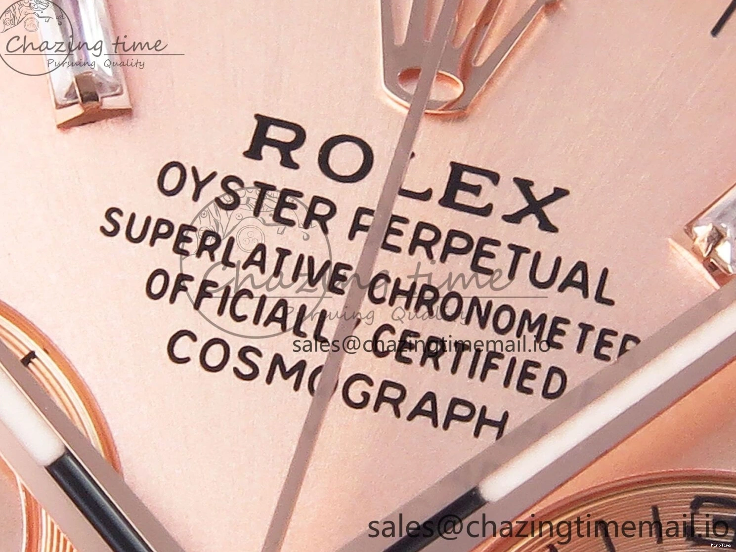 MiroTime 0402 Bold Daytona 116505 KING 1:1 Best Edition RG Crystal Dial on RG Bracelet SH 1938